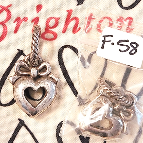 BRIGHTON ❤️ Open Heart ABC Charm New in Packaging - Picture 1 of 1